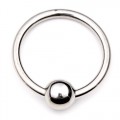 Steel Ball Head Ring 25mm SHH-214-A UPC 0714833200031