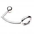 40mm Cock Ring With 30mm Anal Ball Lock SHH-109-A UPC 0714833197034