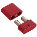 Popper Double Inhaler Magnetic Closure Red Textured